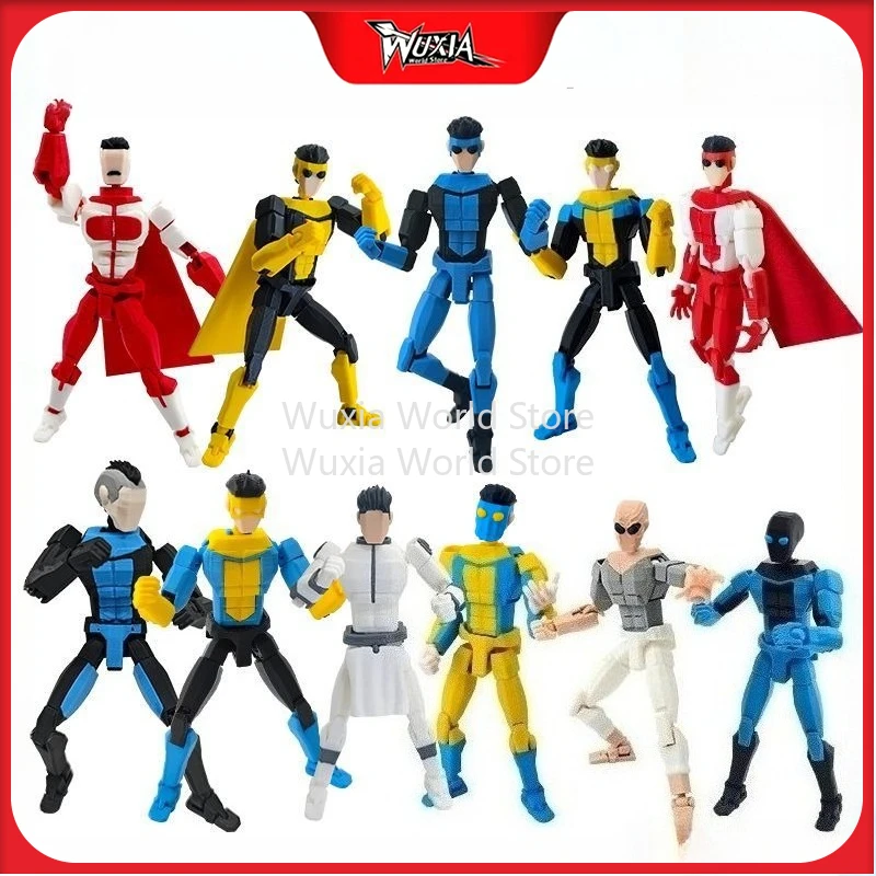 

New 13.5cm Invincible Mark Grayson Action Figure No Assembly Required Hand Replaceable Collection Figure Best Gifts for Children