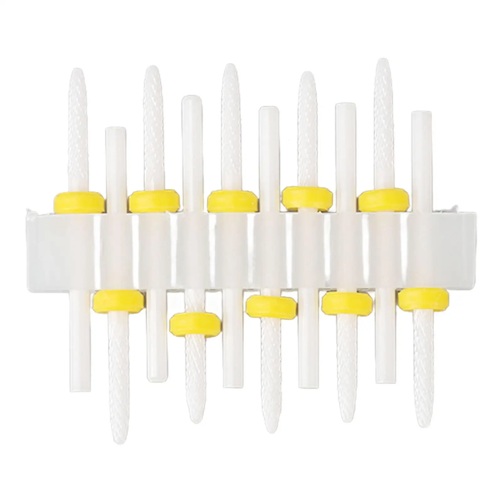 Removedor de cutícula preciso para conjunto de bits para profissionais para artistas de unhas para uso em salão de beleza doméstico moagem de alta resistência