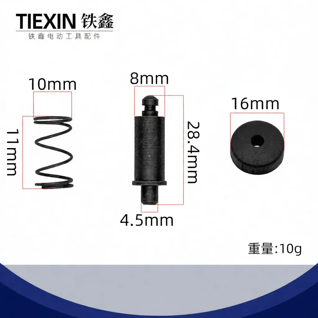 Angle Grinder Head Shell Lock Button Kit Compatible With 125 150 Machines Sturdy Grinding Tool Accessory Repair Component