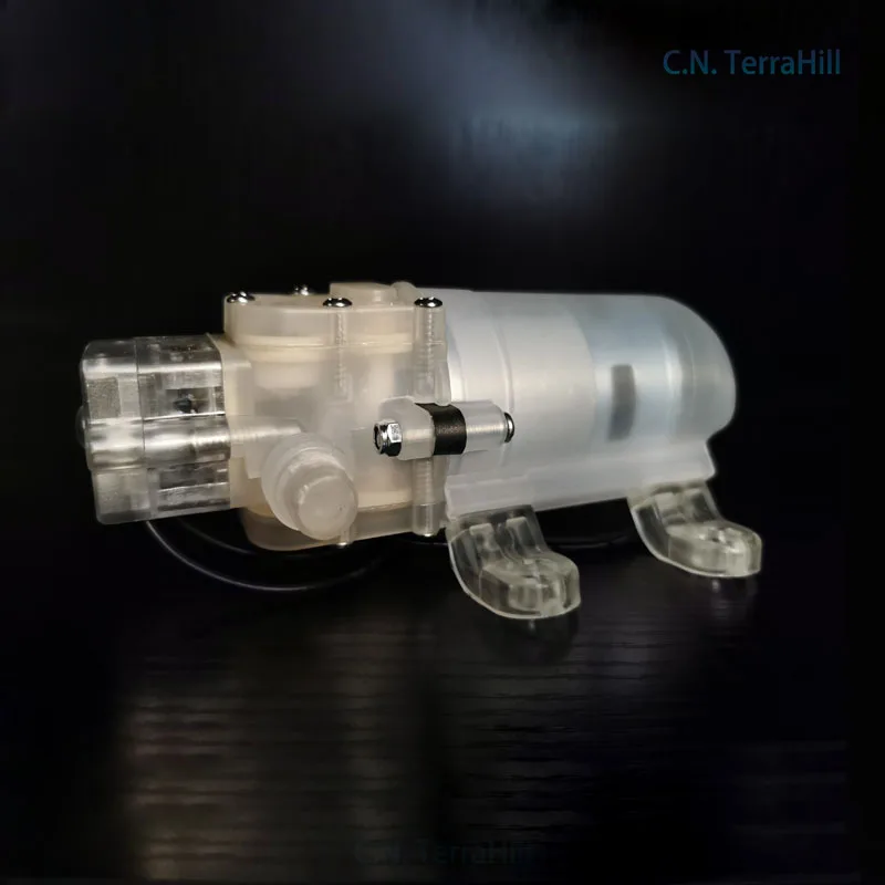 Food Grade Mini Self Priming Pump Diaphragm Water Pump for Wine Filtering Transfer, 12V Micro Pump