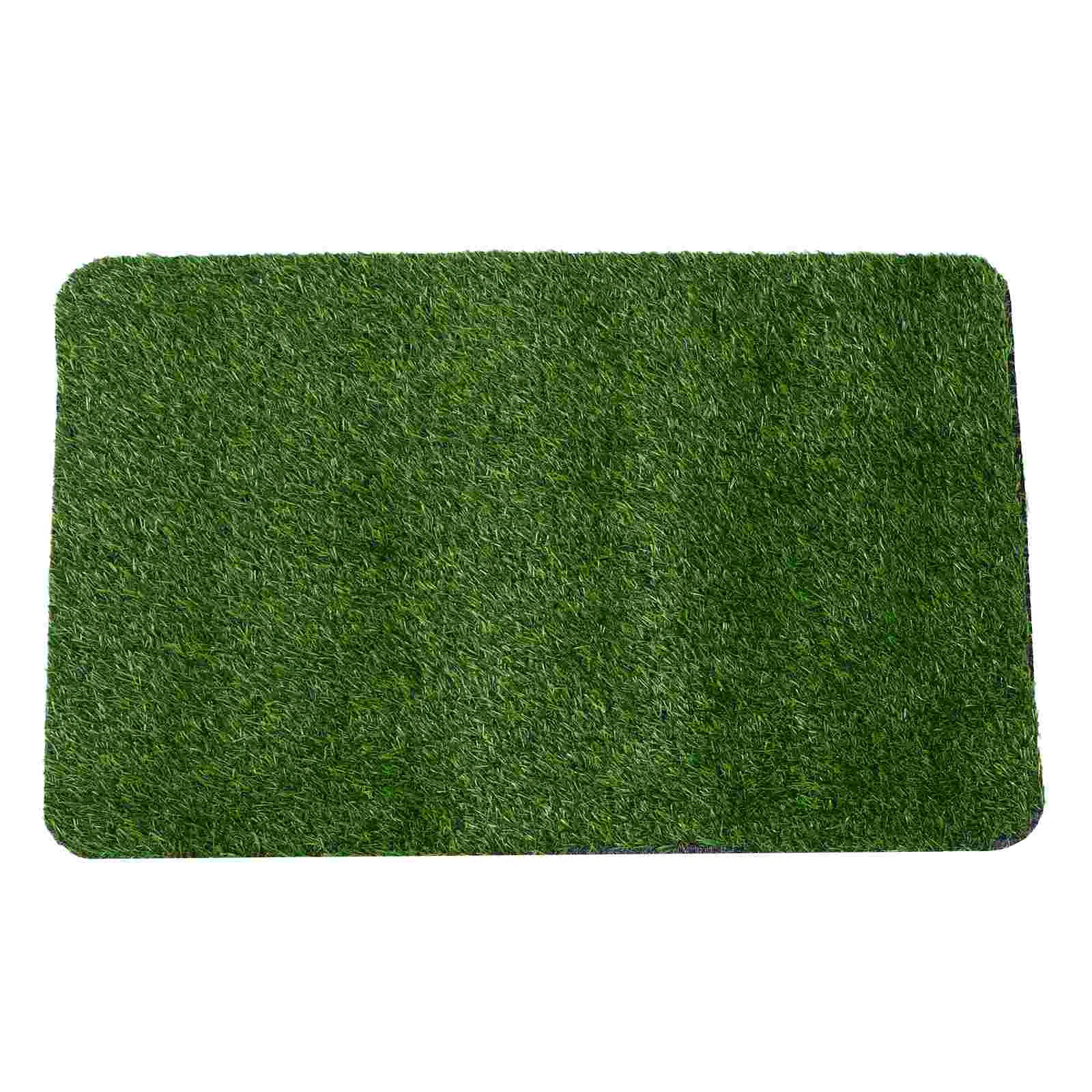 

Artificial Lawn Outdoor Rug Outside Mat Non Skid Floor Carpet Welcome Animal Polypropylene Fiber (polypropylene) Non-skid