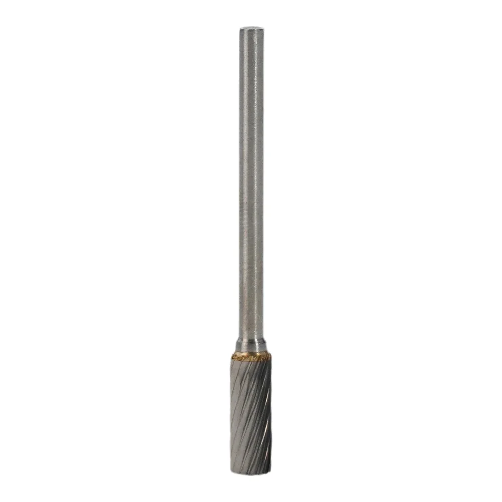 Rebabas rotativas en forma de chaflán y escultura con estas rebabas rotativas de carburo cementado tipo A de 3x3mm para fabricación de joyas