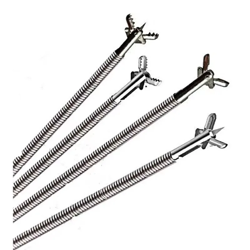 Disposable Colon Biopsy Forceps 1.8mm 2.3mm Manual Electric Stainless Steel Plastic Manual Power Clip Surgical Instrument Basis