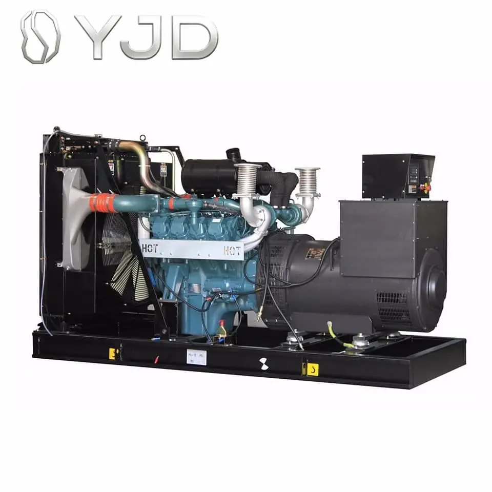 Rated Power 240kw 300kva Single Bearing Digital Open diesel Generator Stamford Type