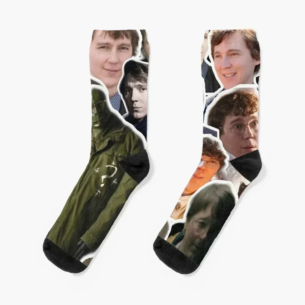 

I love paul dano photo collage Socks professional running Sports FASHION Socks Male Women's