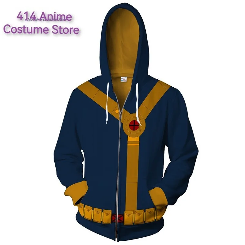 Game No.33 111 Vault Hoodie Fall Cosplay Out Costume Shelter Adult Men Disguise Zip Up Jacket Sweatshirt Street Coat T shirt