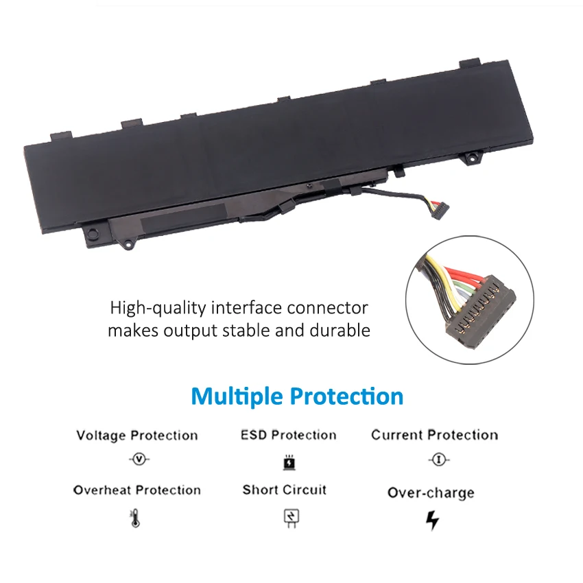 KingSener L19M3PF4 Laptop Battery For Lenovo IdeaPad 5-14ALC05 14ARE05 14ARE05 14ITL05 L19C3PF3 L19M3PF3 L19L3PF7 11.52V 4955mAh