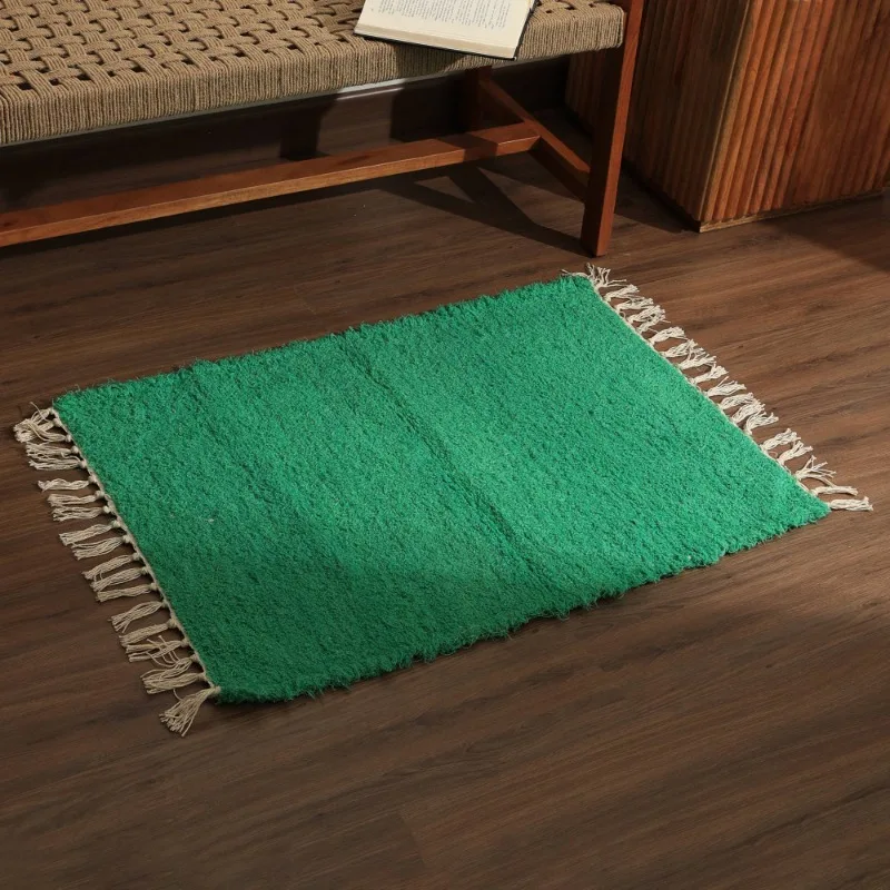 

Scatter Rug Stylish Green Accent Rug For Living Room Bedroom Home Decor Compact Size Ideal For Entryways Cozy Corners