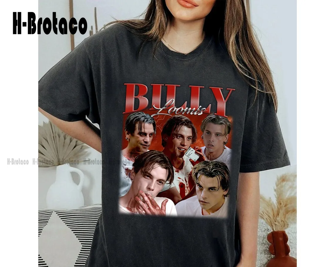 Billy Loomis T-Shirt, Billy Loomis Vintage Merch Tees, Billy Loomis Unisex  Couples Shirt