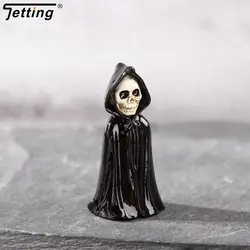 3D Horror Halloween Decoration Miniature Raven Tombstone Ghost Skeleton Skull Micro Resin Figurine Ornaments Hallowma Prop