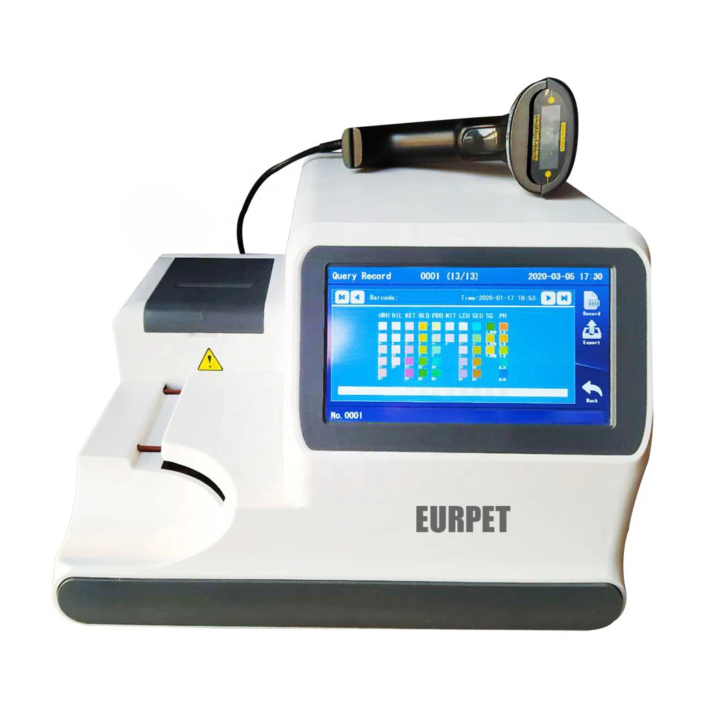 EURPET Portable vet veterinary animal use automatic automated urine strip analyzer for clinic urine analyzer