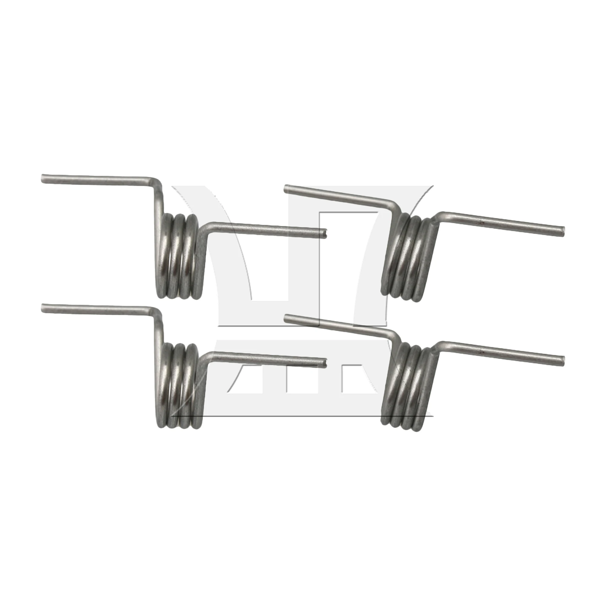 

4pcs Metal Refrigerator Divider Door Spring DA81-01345B Silver for Airport Terminal Refrigerators