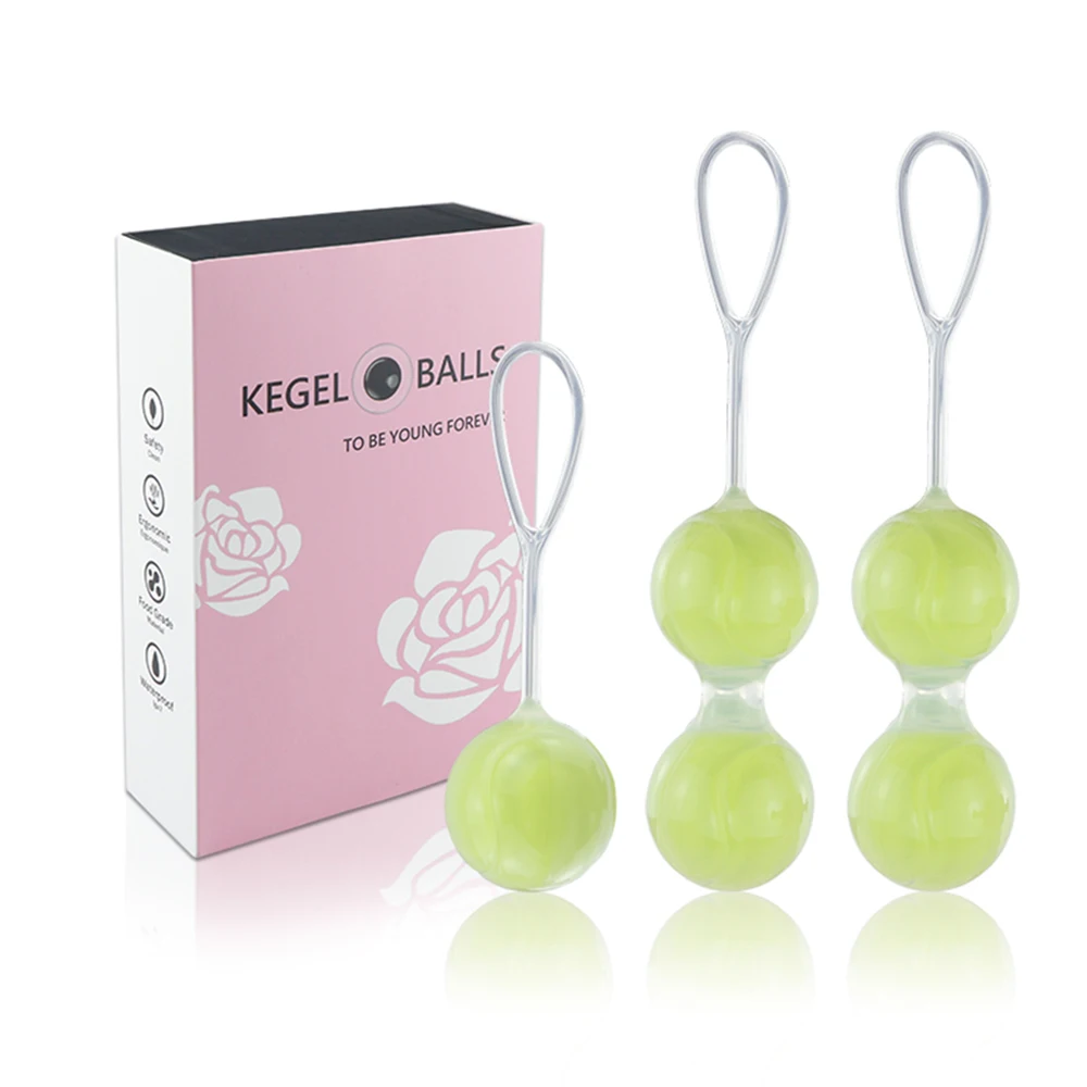 Kegel Ball Kit Massager for Female Pelvic Floor Kegel Exercise Weightlifting Kit Doctor Suggested for Bladder Control Ball