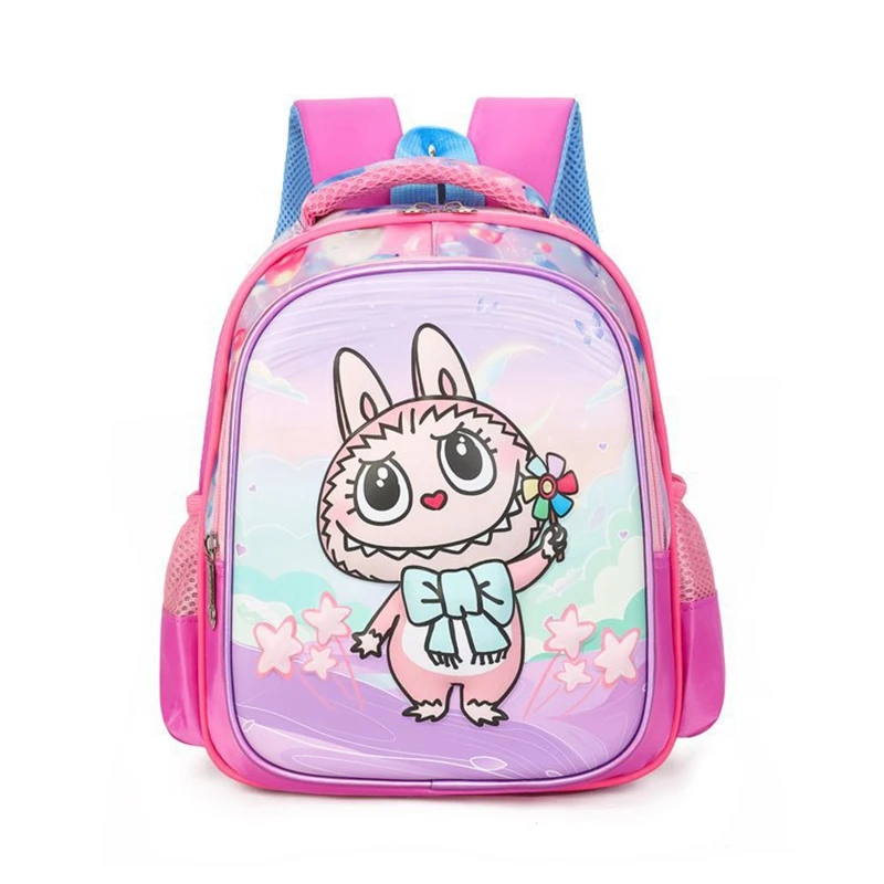 

LABUBU Cartoon Backpack Kindergarten Schoolbag Cute Backpack Children's boy girl Labubu Backpack