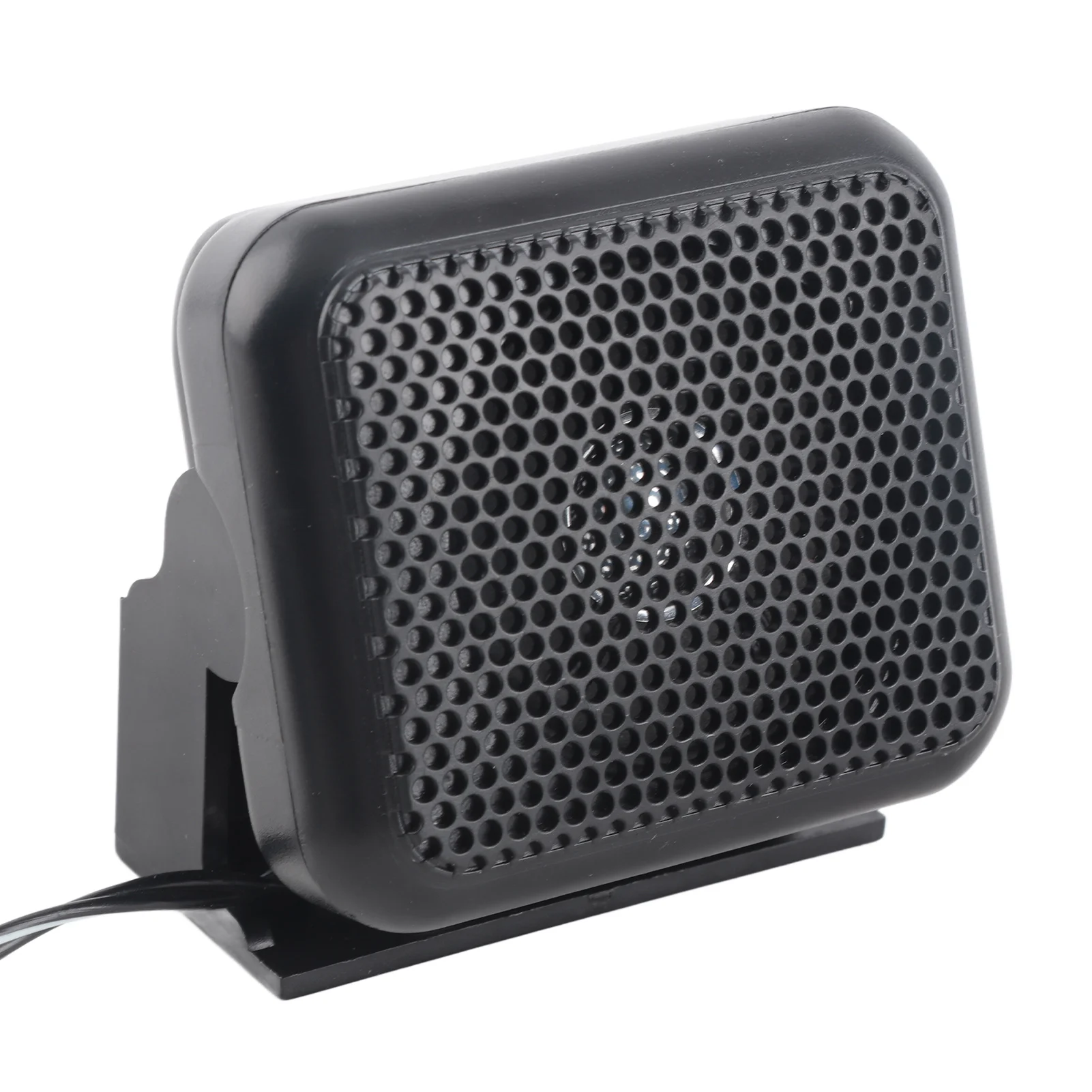 3.5mm Plug Wired Car Radio External Speaker Mini Portable 3W Stereo Loud Speaker Fit for  Ham Car Radios