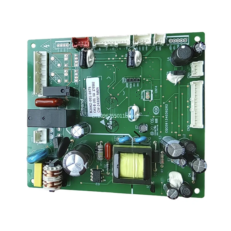 

Refrigerator Power Board B2062-001-0475 CWJ-B-201 XA 170502 CW-243WY Circuit Board, Motherboard for Skyworth