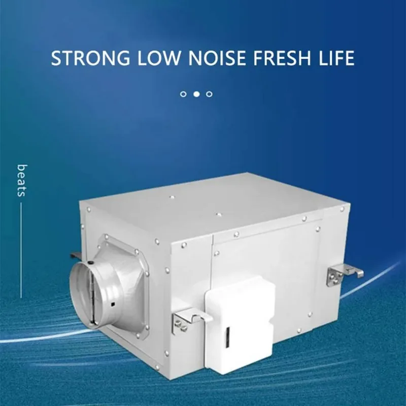 Direct Current Supply Fan Silent Fresh Air Ventilator Purificador Household Ventilation Fan Commercial Flow Fresh Air Fan