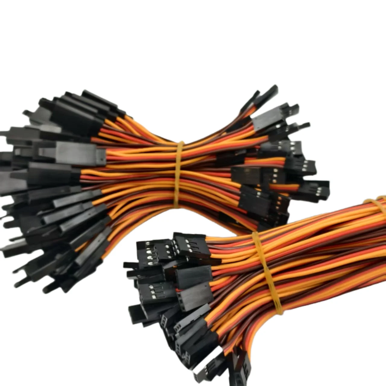 10 قطعة/الوحدة 10/15/20/30/50/100 سنتيمتر تمديد كابل محول الرصاص مكافحة تخفيف 60-core RC Futaba JR ذكر/أنثى #2