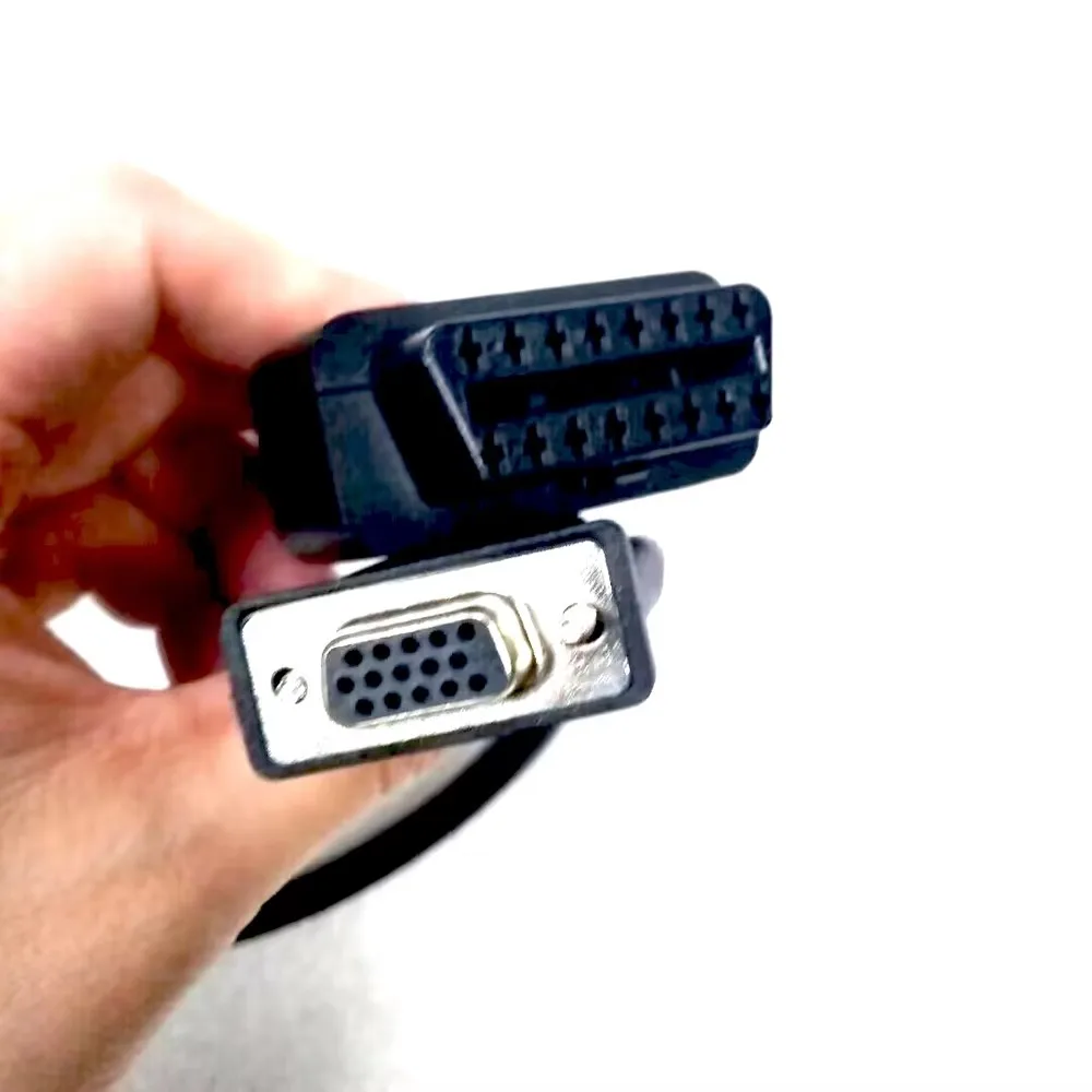 Launch X431 15ピンから16ピンへのOBD2ケーブル変換 自動診断 IDIAG DIAGUN III メインケーブル 診断アダプター