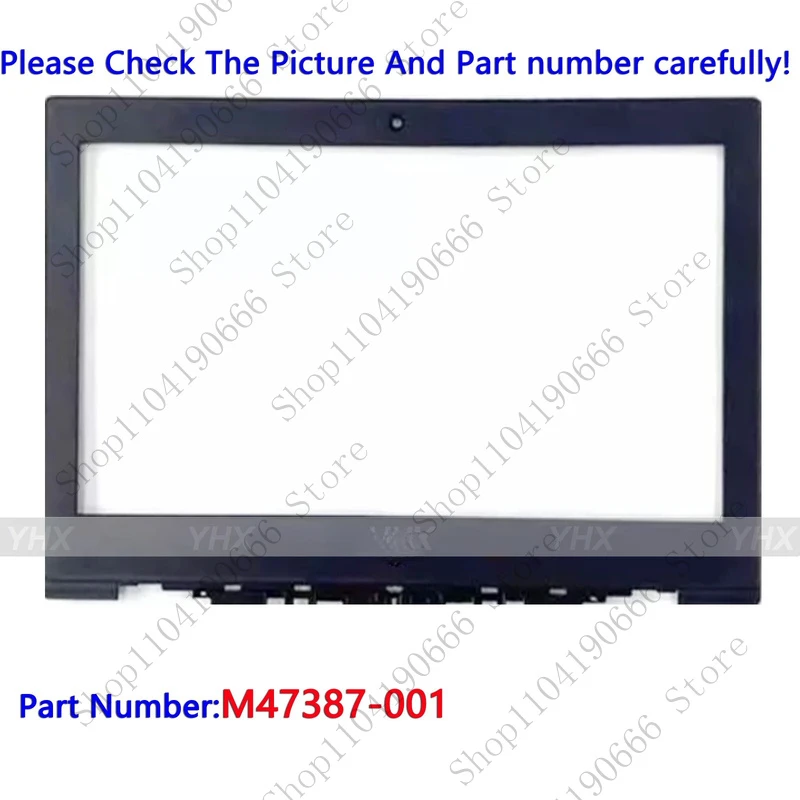 

Notebook computer components New For HP Chromebook 11MK G9 LCD Front Frame Bezel M47387-001.