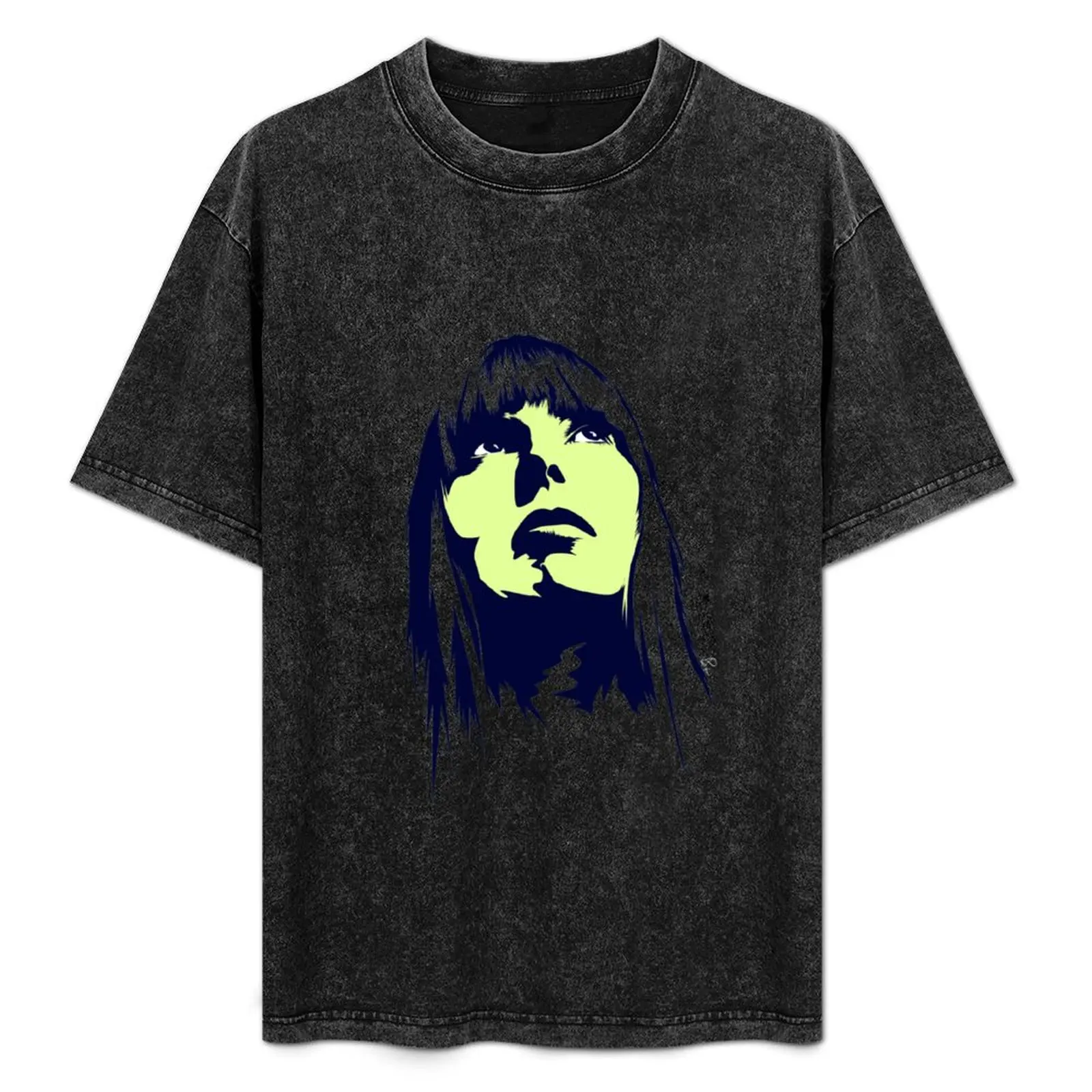 

Joni Mitchell - by Van Roland T-Shirt Short sleeve tee vintage clothes tshirts for men