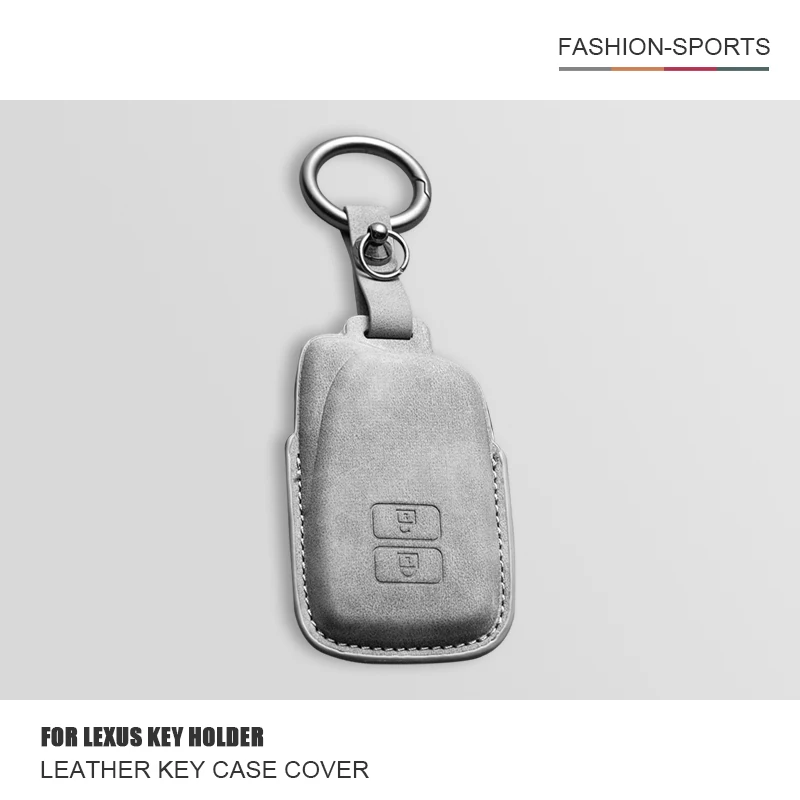 

For Lexus NX 200 NX300H RX 350 450H ES 350 ES 300h Leather Car Key Case Cover Protector Shell Auto Remote Keychain Accessories