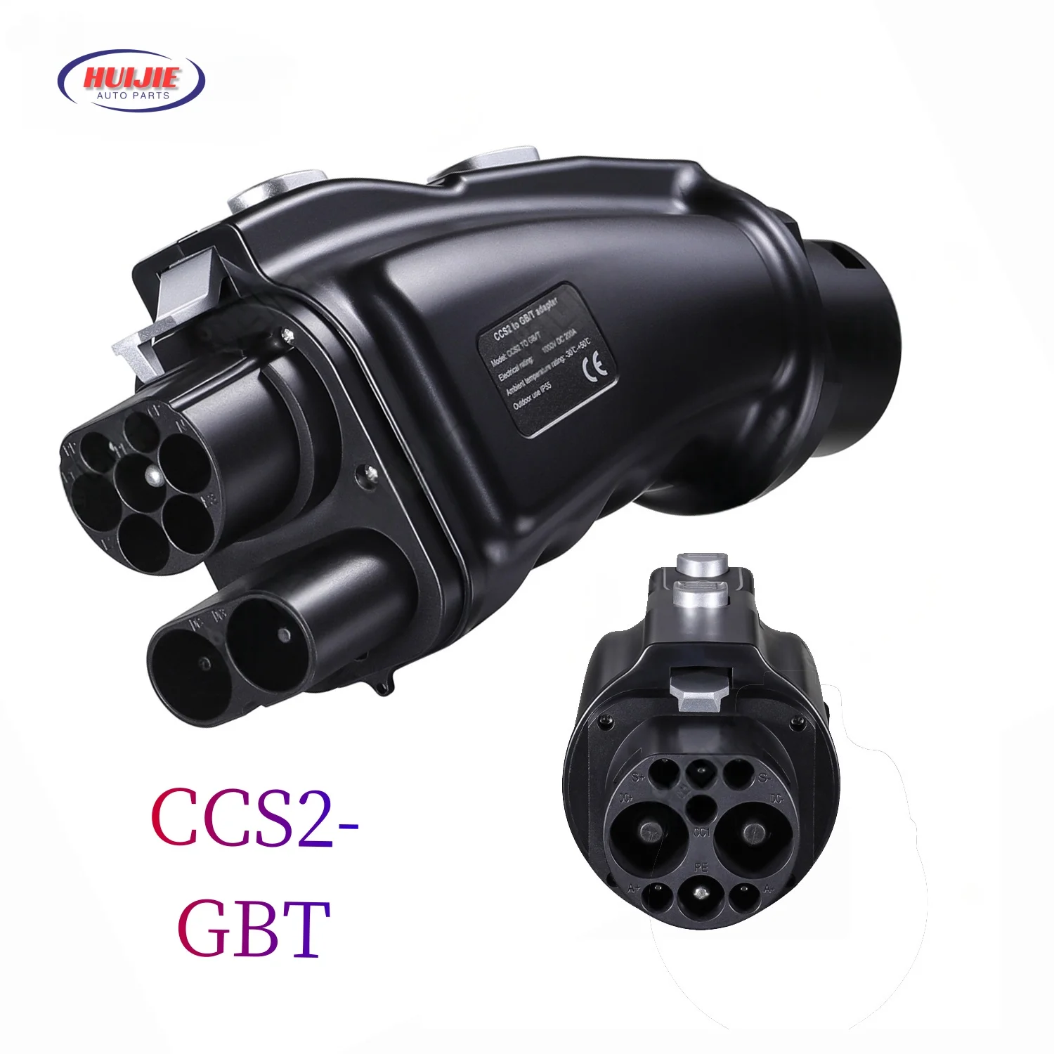 

Excellent CCS2 to GB/T DC Connector Standard Car Ev Connector 200kw 250A Ccs2 to GB/T Fast Charging Adapter for Tesla
