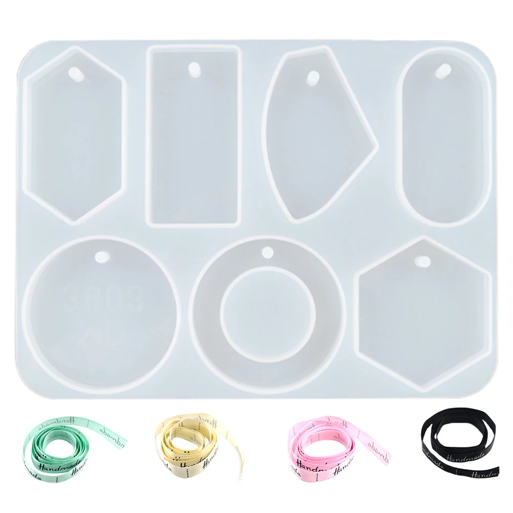 

Car Hanging Silicone Mold for Jewelry Making Durable DIY Pendant Tool Reusable Epoxy Resin Key Chain Molds Washable Practical