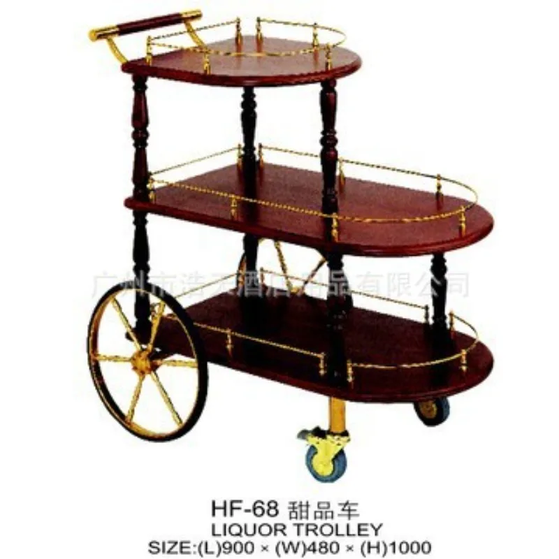 Specializing in the production of stainless steel titanium hotel supplies, hotel service dessert trucks
