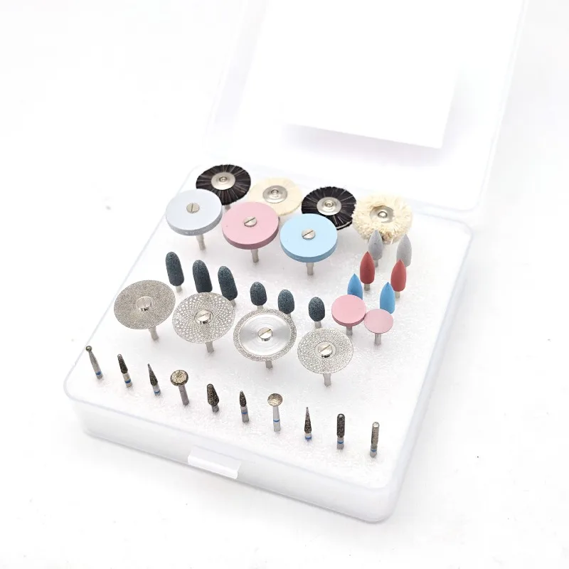 

35 Pieces/set of Dental Dentures Resin Ceramic Polishing Tool Zirconia Polishing HP3501