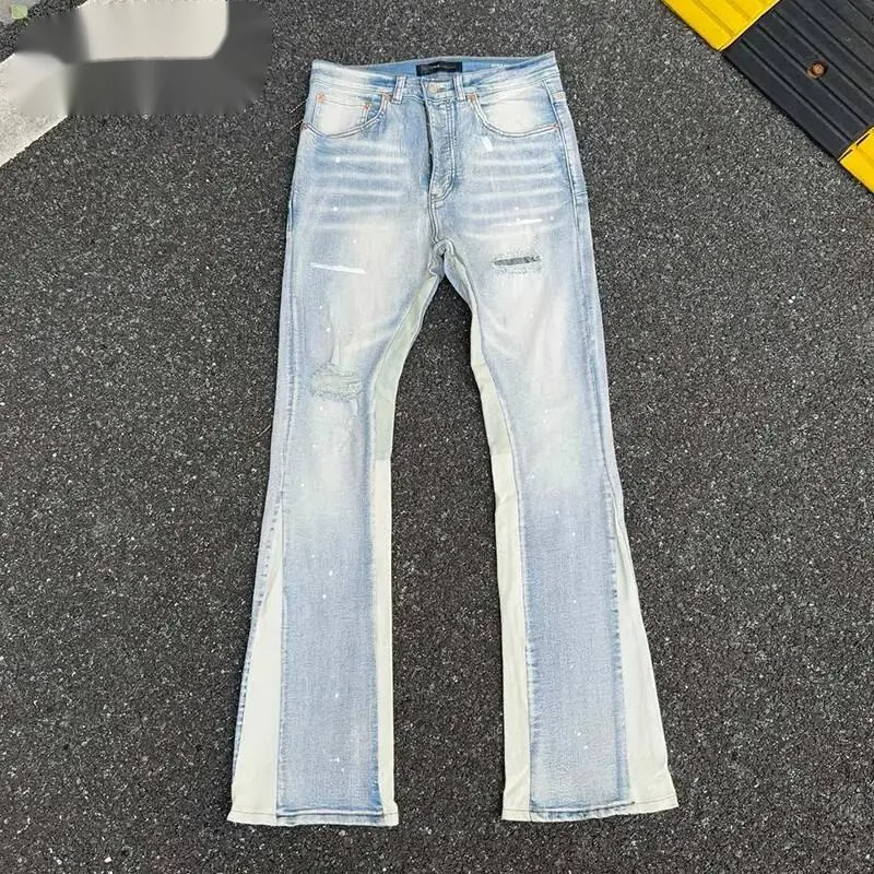 Women Shoes Jeans - purple high street PU light blue