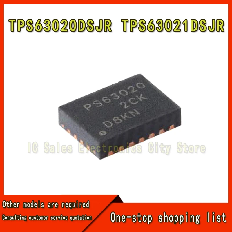 (5 Stuks) 100% Nieuwe Tps63020dsjr Tps63020 Ps63020 Tps63021dsjr Tps63021 Ps63021 QFN-14