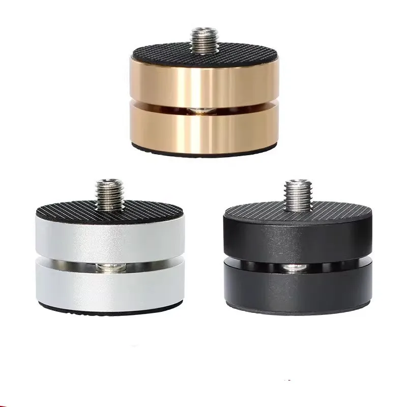 Prata Preto Ouro Diâmetro 39mm Bola De Aço De Alumínio Amplificador De Áudio Speaker Machine Feet Shock Absorber Foot Pad