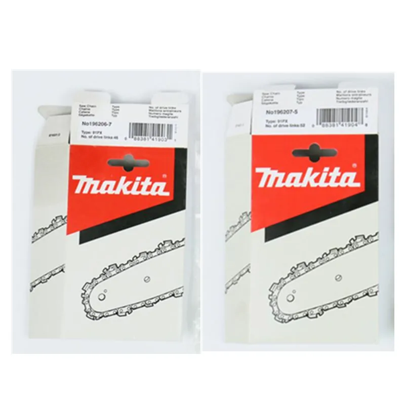 MAKITA Chainsaw Chain 12inch 14inch  for UC3541A UC3551ASP UC3530A  196207-5 196741-5 UC3041A 3051ASP UC3030A  196206-7