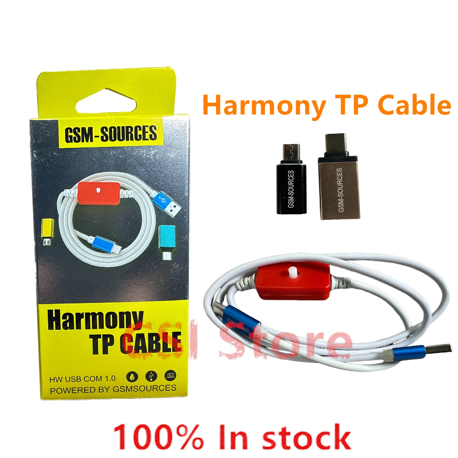 New Harmony TP Cable + USB 3.0 Adapter for Huawei HarmonyOS for chimera pro tool dongle