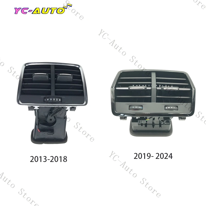 For Audi Q3 2013-2018 2019-2024 Instrument Table Air Conditioner Vent AC Vent Rear Warm Air Outlet Car Interior  Accessories