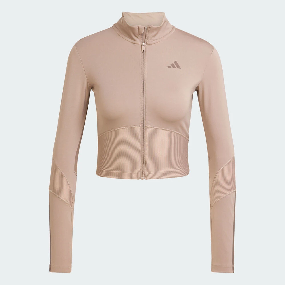 

Adidas 2025 Women's HYG RIB TRACK J Knitted Jacket JY2093