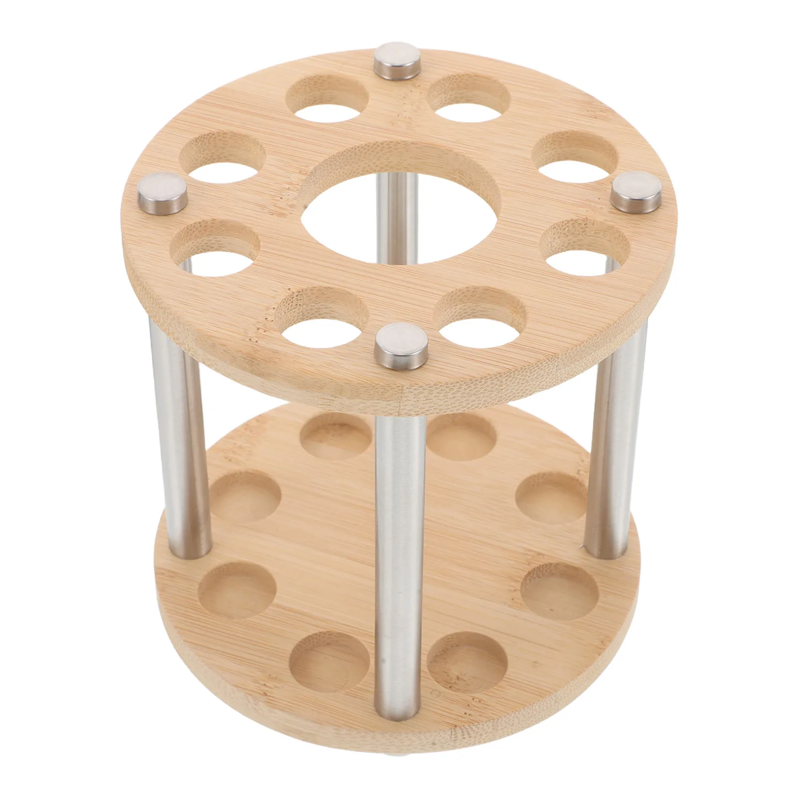 

Bamboo Incense Display Stand for Sticks Incense Stick Organizer Tubes Hairpins Aesthetic Practical Storage Container Box