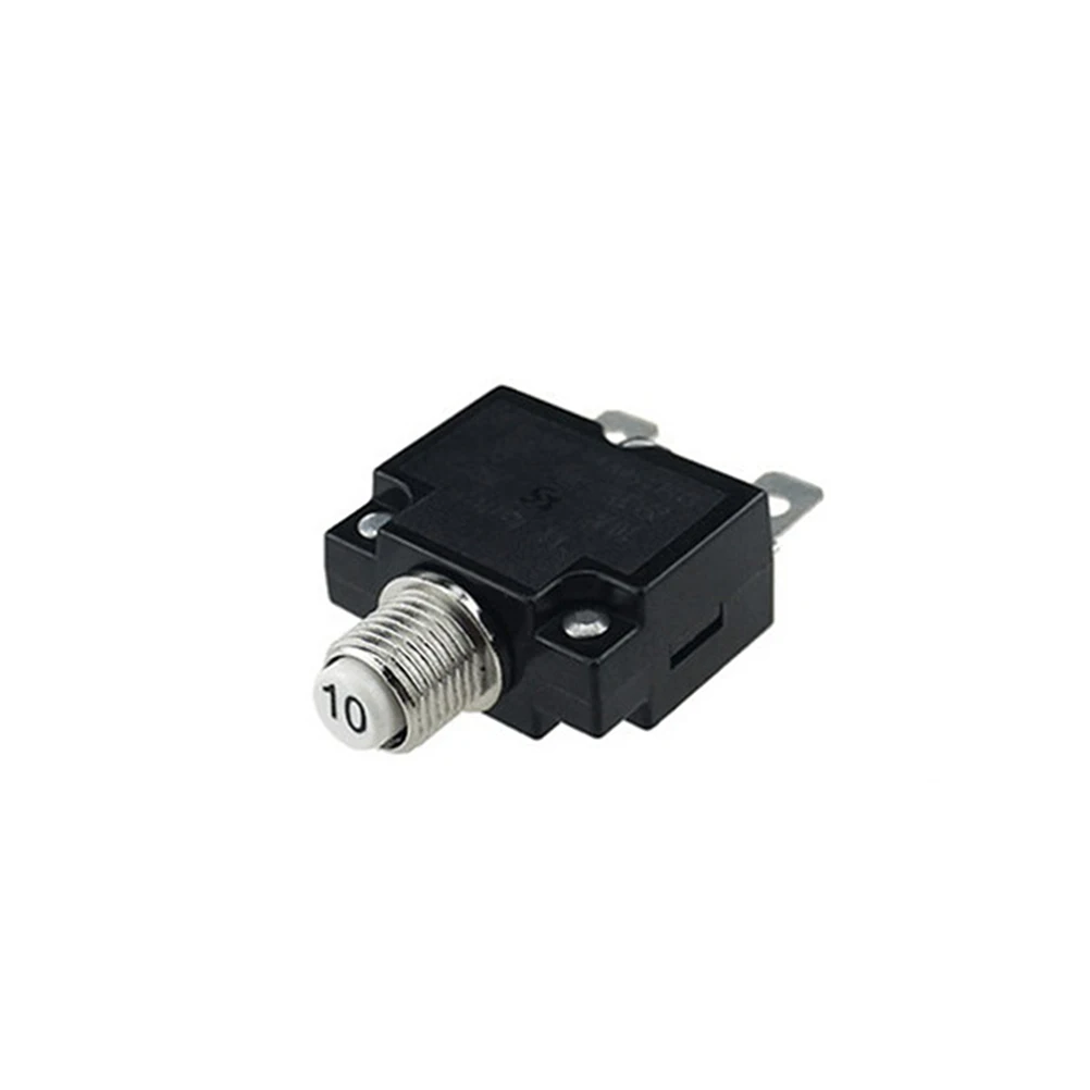 

Overload Protector Black Circuit Breaker Fuse Reset Marine High-current Boat 50V Car