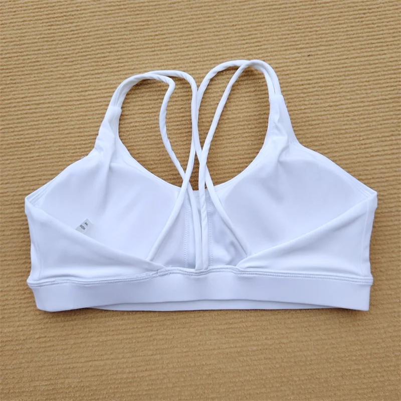 Solid Color Yoga Bra Gym Women Sports Underwear Sexy Sports Bra Beautiful Back Spice Girls Fitness Bra Top Soft And Comfortable