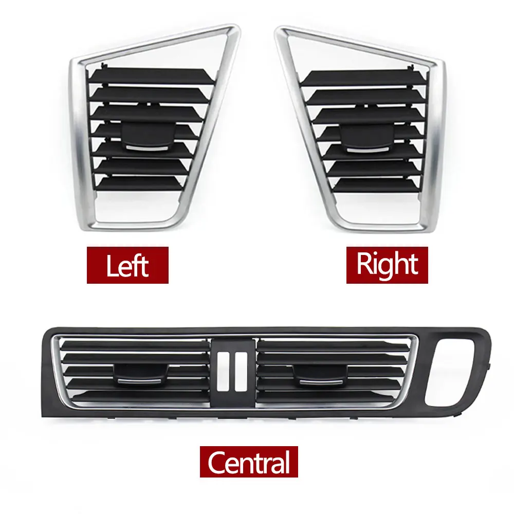 RHD Car Front Dashboard Left Right Middle Air Conditioning AC Vent Outlet Grille Panel Cover For Audi Q5 2009-2017 8R2820901E