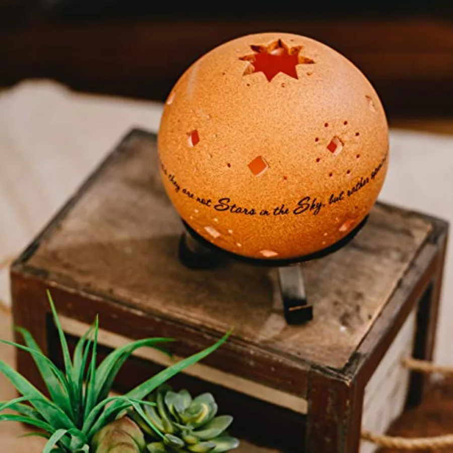 Pavilion - Comfort Candles - in Memory - Includes Tea Light Candle and Stand 6-1/2-Inch Star Pierced Round