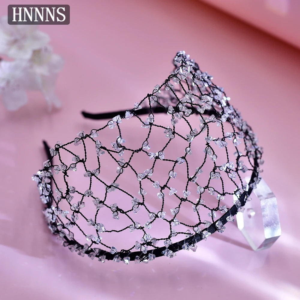 TOPQUEEN المألوف الزفاف الجوف كريستال الزفاف عقال اليدوية المرأة مأدبة حفلة الرقص الاكسسوارات اليومية YXA102 #5