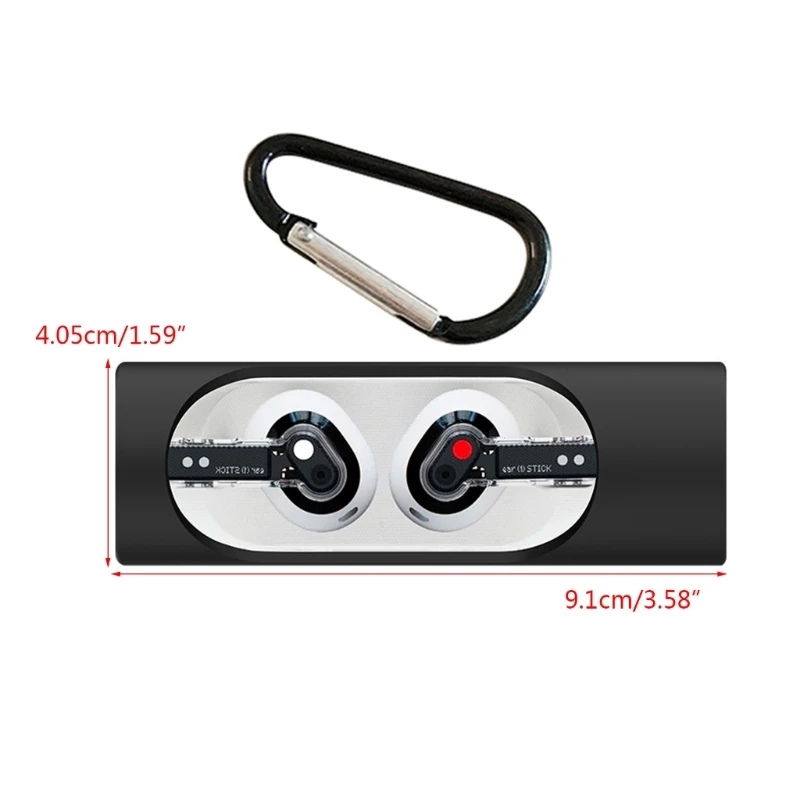 ฝาครอบหูฟังกันกระแทกสำหรับไม่มีอะไรติดหูแขนกันฝุ่นล้างทำความสะอาดได้-เปลือก