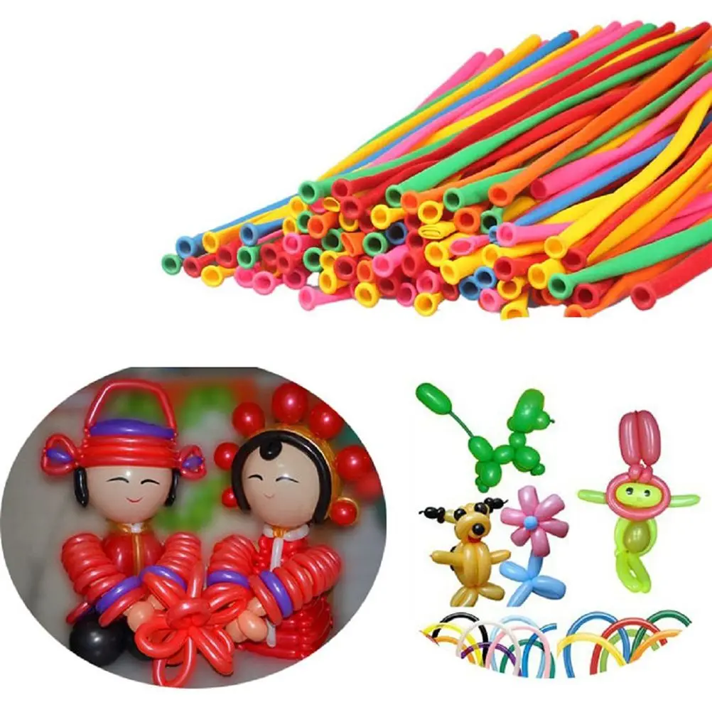 

200 Pcs Colorful Balloons Assorted Party Decoration Latex Balloon Arch Modeling Suitable for Celebrations Events