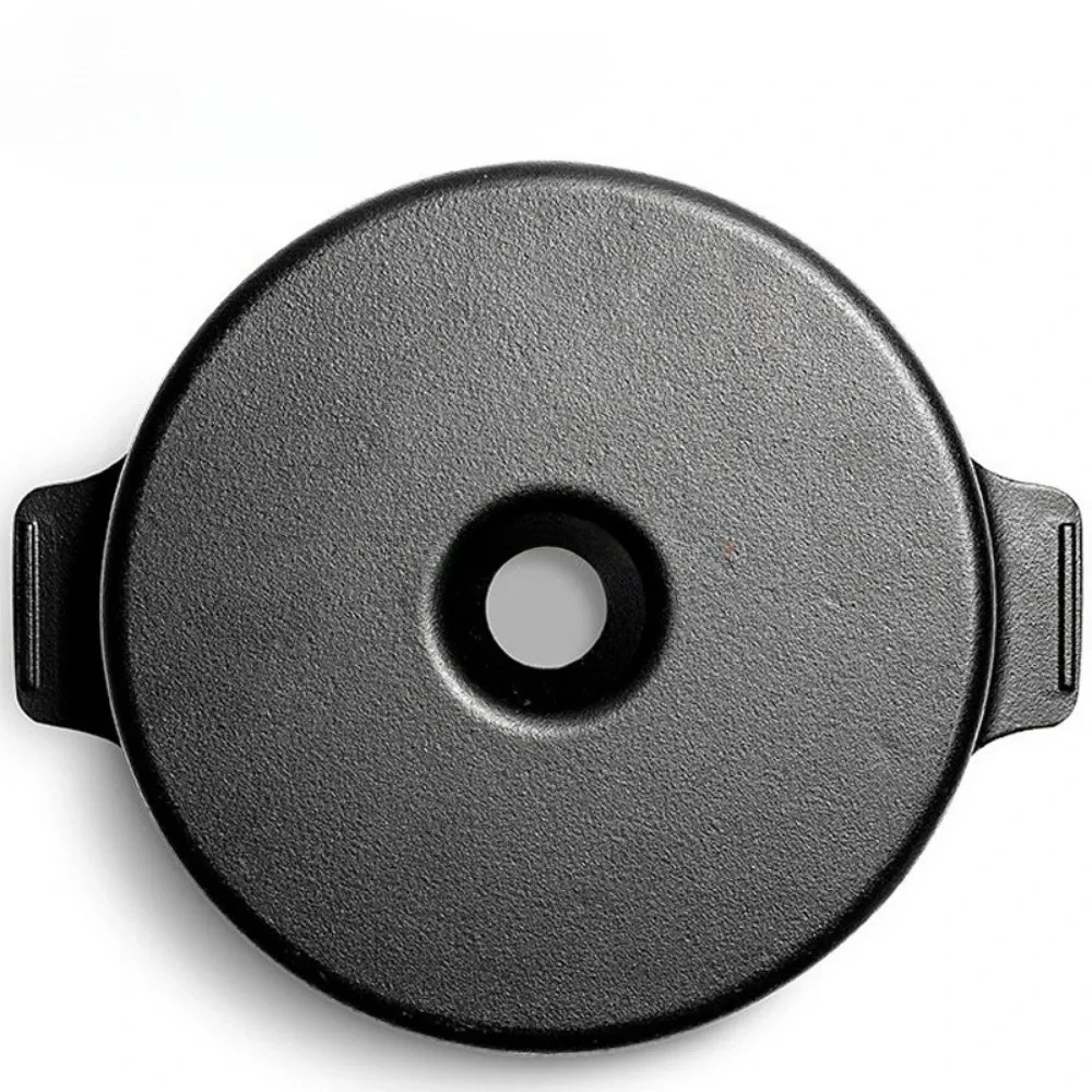 Large cast iron roasted sweet potato, household pot, pig iron pot