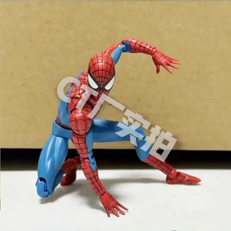 Nouveaux jouets Ct Mafex 185 Spider-man Costume classique figurine Anime Ver Miles Morales 2099 Spider-man figurine jouets cadeau