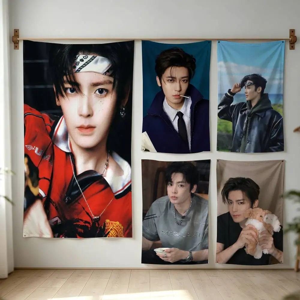 Neo Hou Minghao Flag Digital Printing Banner for Garage Wall Out Door Decoration