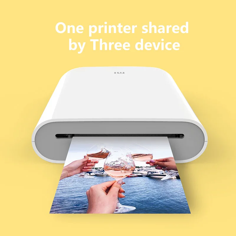 Xiaomi-impresora de bolsillo ZINK AR, foto y vídeo, bricolaje, Bluetooth, sin tinta, portátil, de 3 pulgadas, para desarrollar fotografías