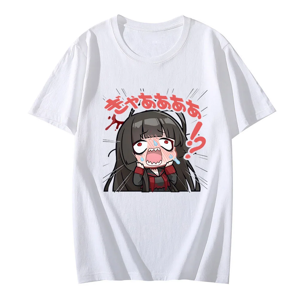 Blue Archive Wakamo Men Clothing Japanese Anime T Shirt Cartoon T-shirt Harajuku Graphic Tees Unisex Clothing Tops Tshirt Female